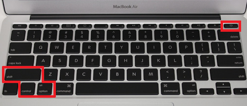reset macbook air smc